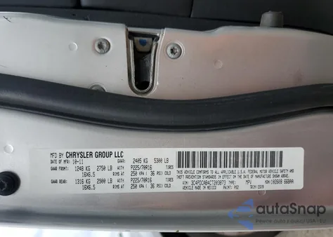 2012 Dodge Journey Se from USA, damaged, VIN 3C4PDCAB4CT203873